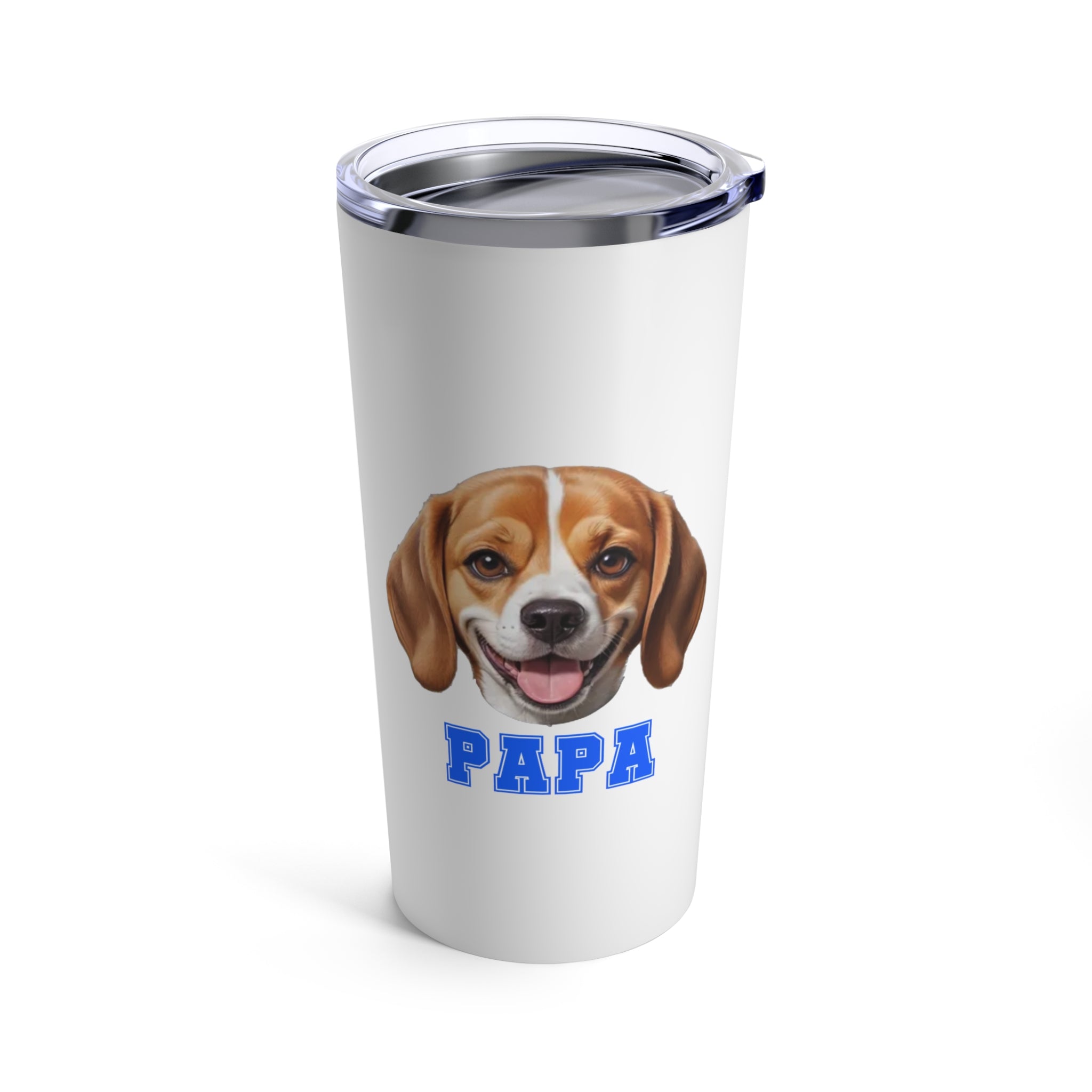 Beagle Papa Tumbler 20oz