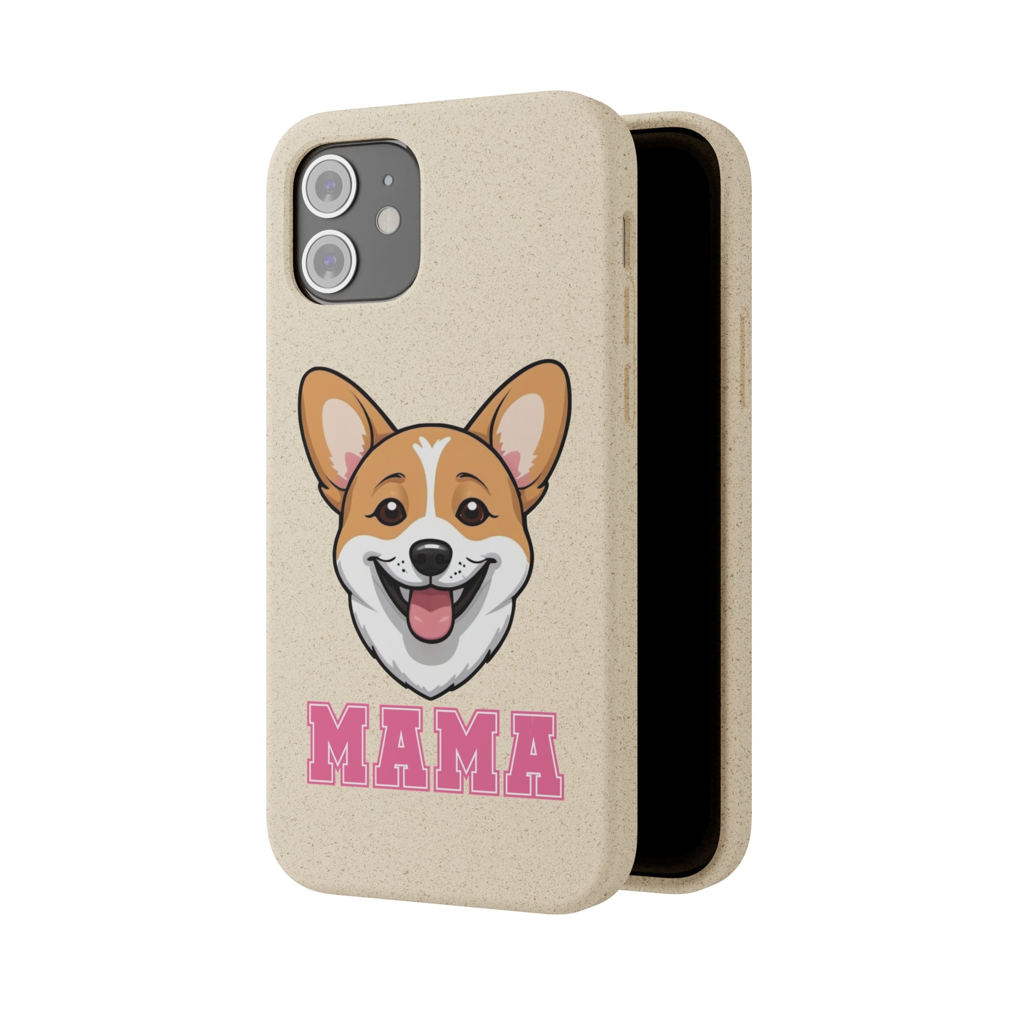 Biodegradable  Corgi Mama Cases