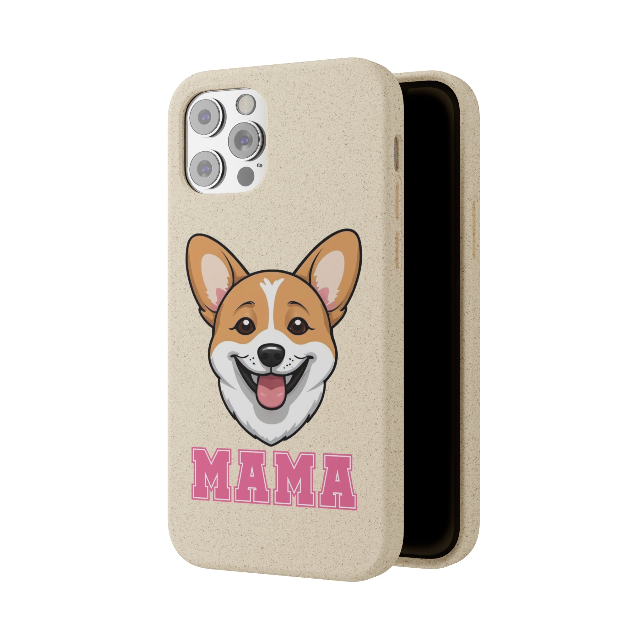 Biodegradable  Corgi Mama Cases