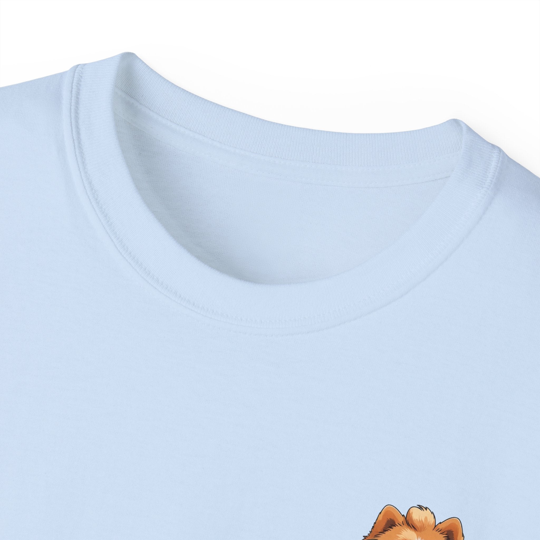 Pomeranian Papa Ultra Cotton Tee